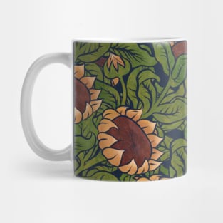 Vintage Sunflowers Mug